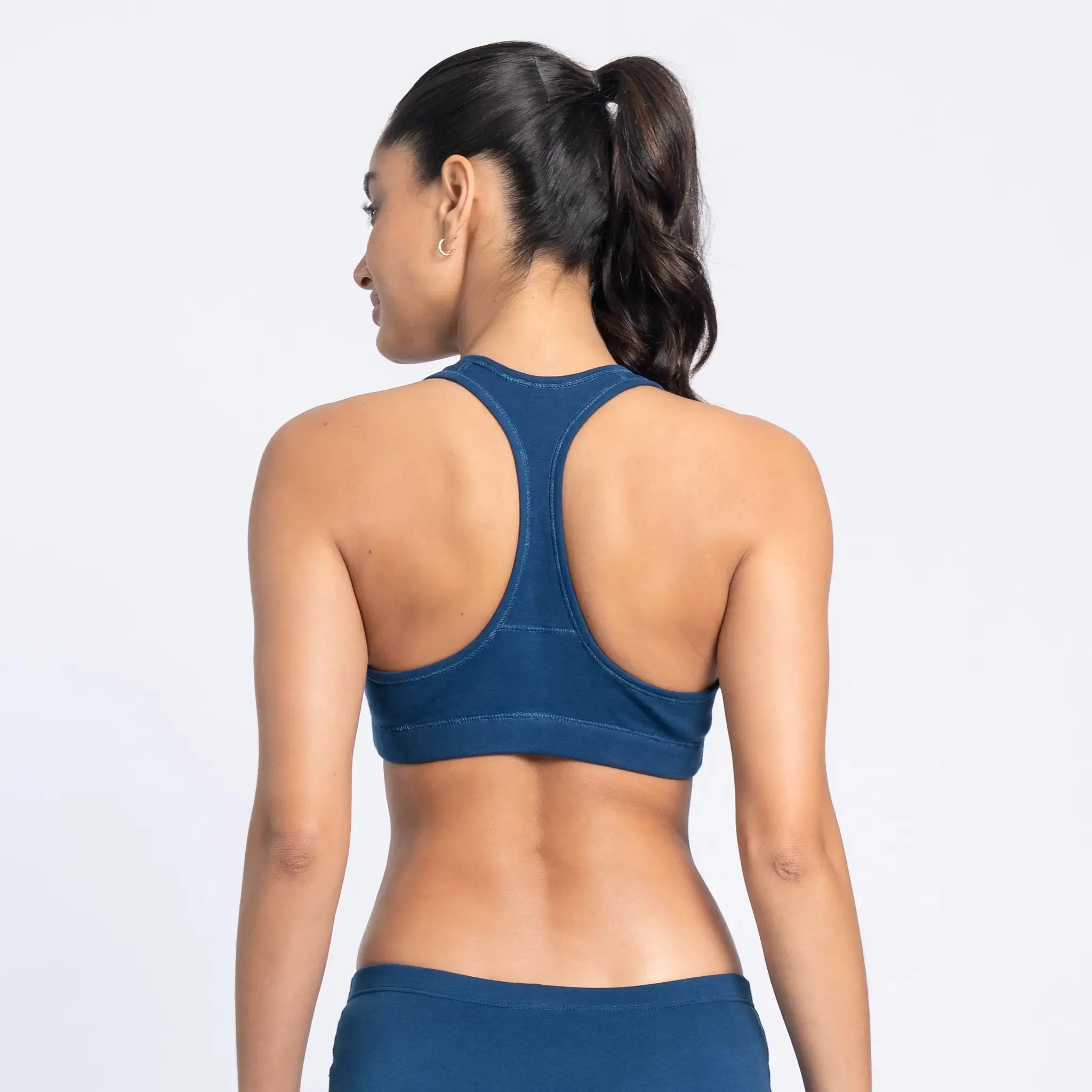 Mix 3 Pack - Women's Organic Pima Cotton Bralette & 2 Panties