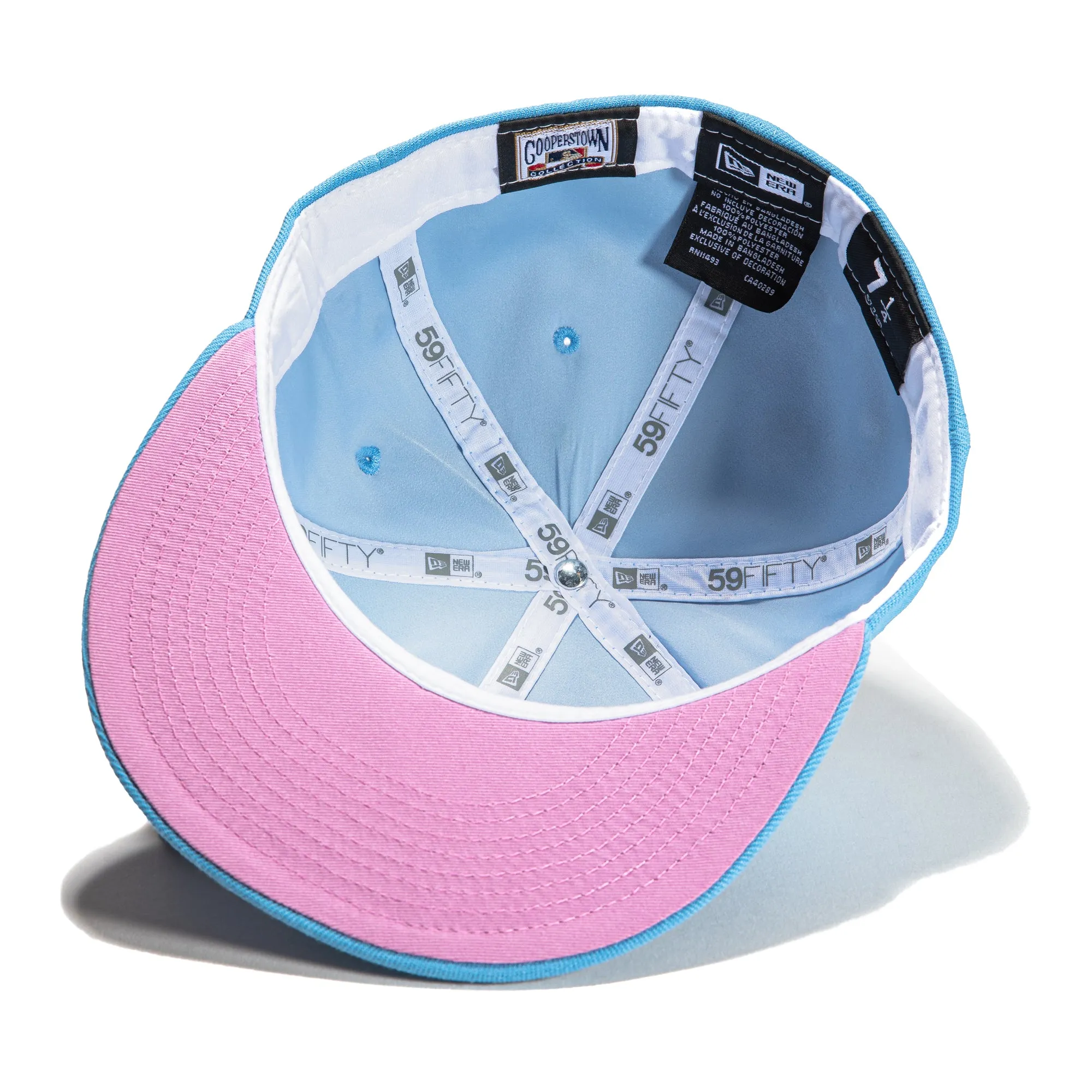 New Era 59Fifty Super Bloom New York Mets Hat - Light Blue