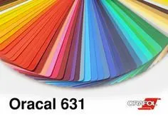 Oracal 631 Vinyl Starter Pack - 5 12x12" Sheets Oracal 631 Matte Removable Indoor Adhesive Vinyl