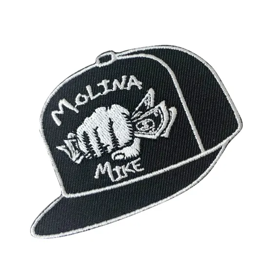 Personalised Embroidered Patch Sticker 8cm