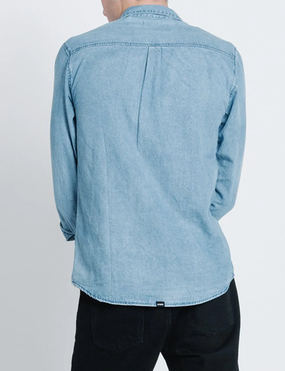 Pocket Canyon Long Sleeve Shirt - Trucker Blue