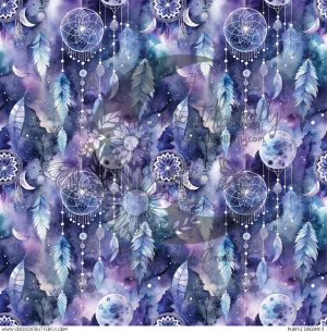 Purple Dreams 3 Printed Vinyl Sheet/Wrap