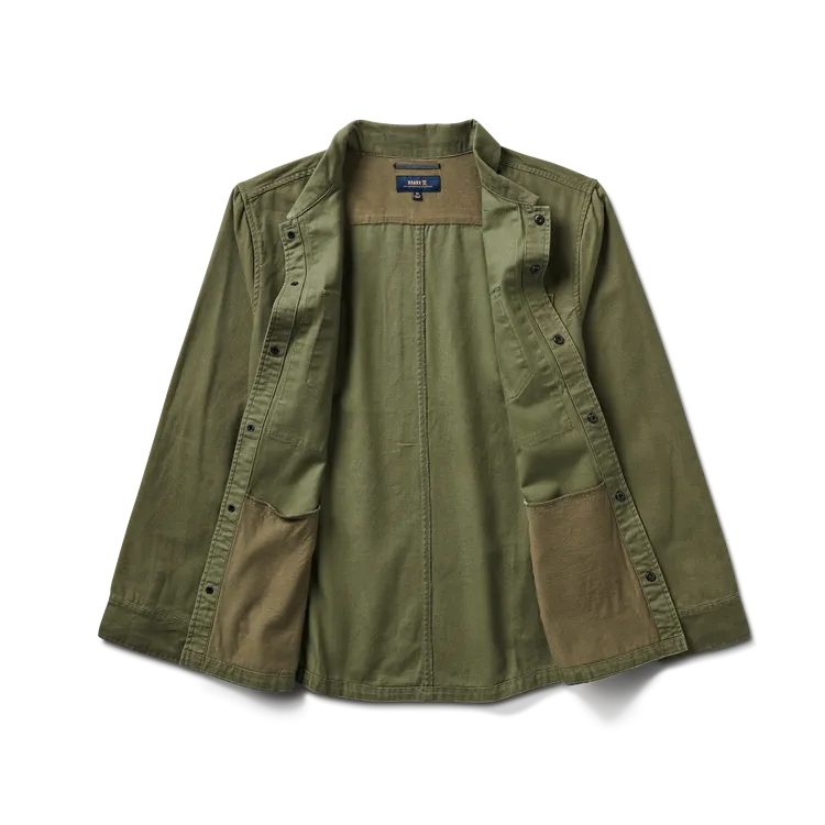 ROARK Hebrides Unlined Jacket - MILITARY