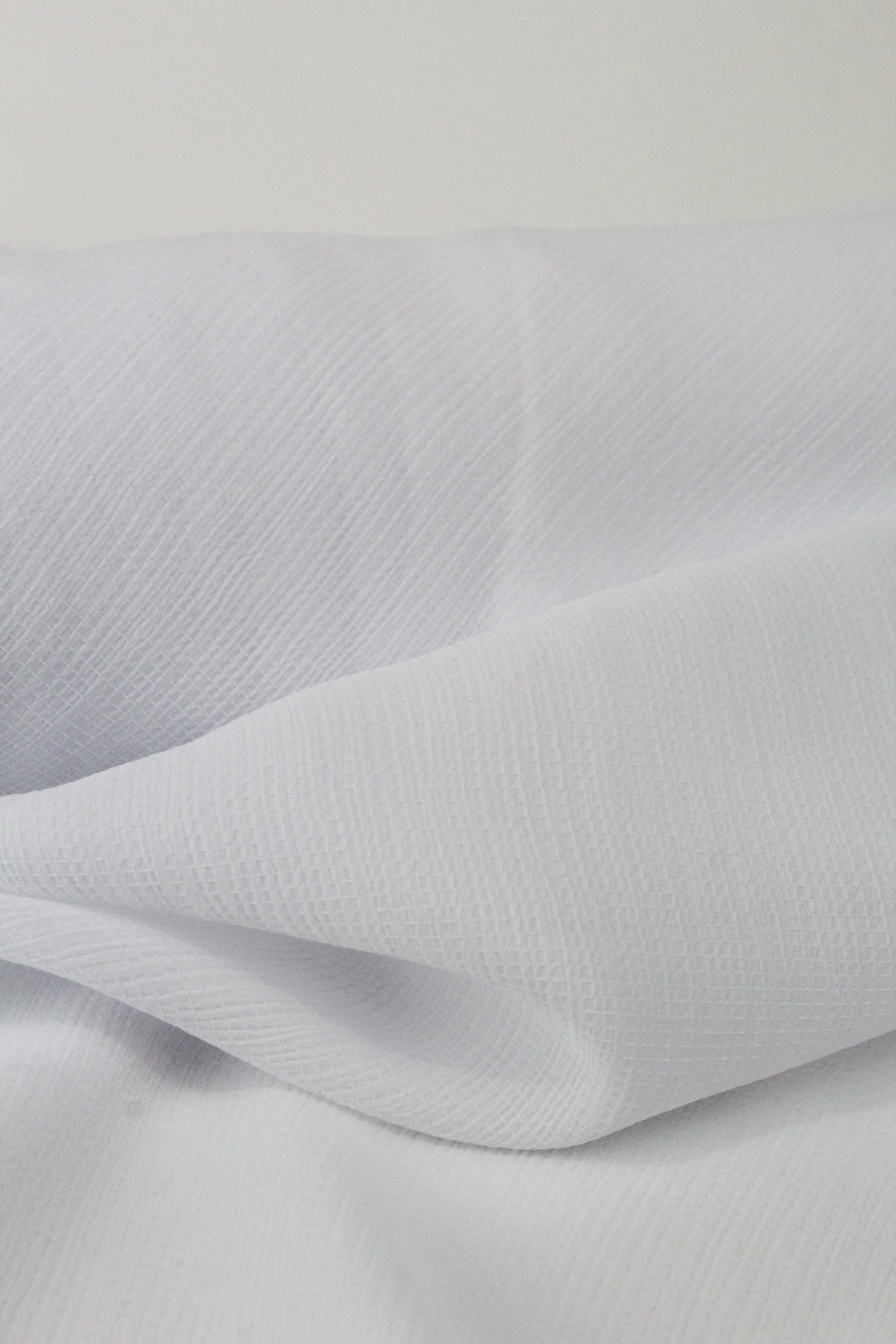 Rydelle - Squareweave Chiffon | Optic White