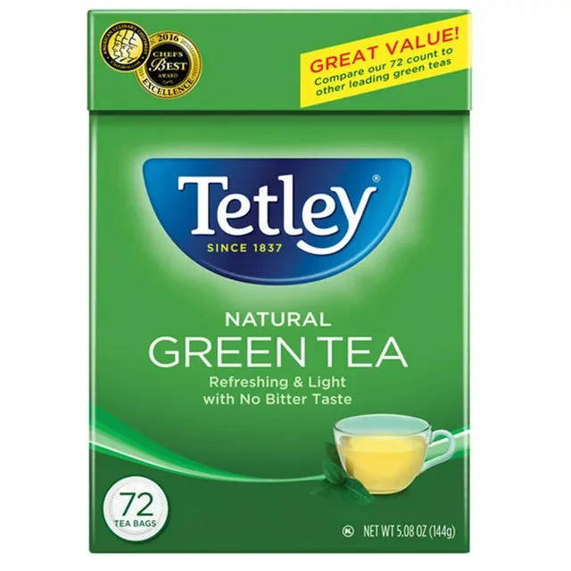 Tetley Natural Green Tea (5.08 oz)