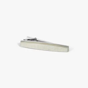 THOMPSON Woven Tonneau Tie Clip With White MOP And White Bronze