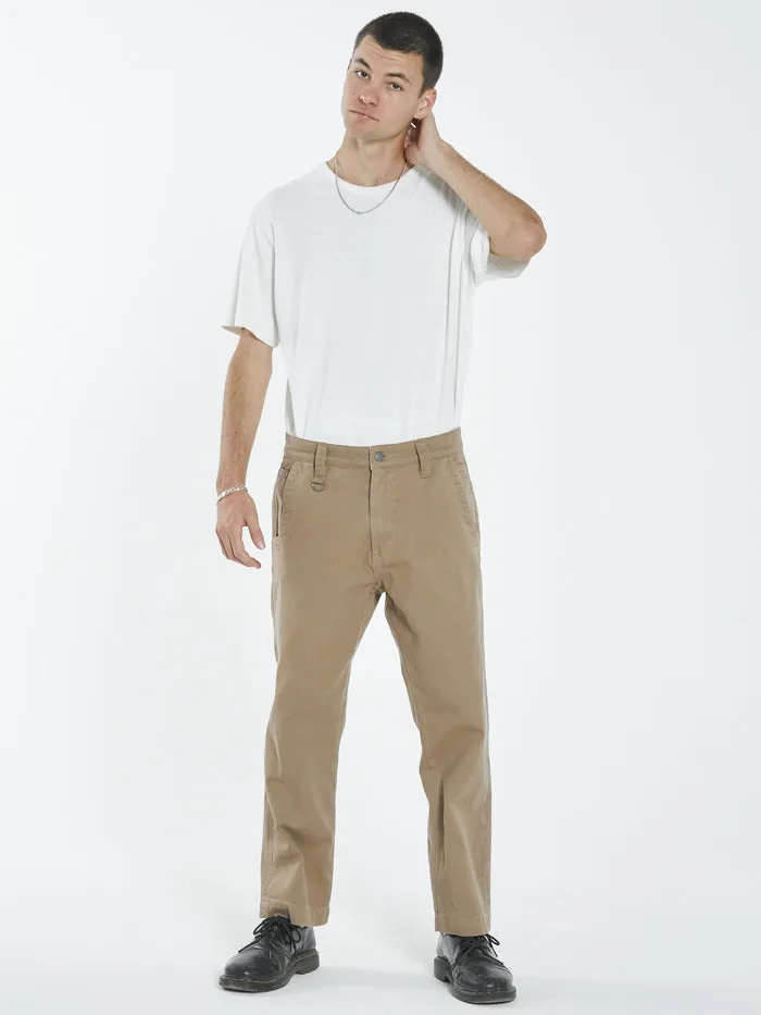 Thrills Union Work Chino Pant - Sand