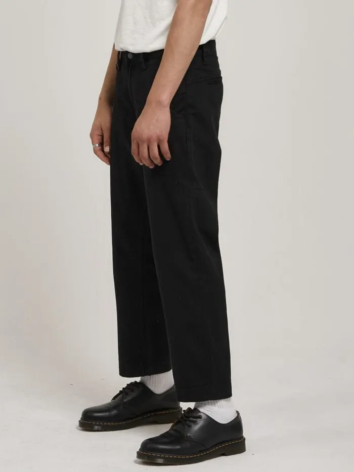 Thrills Union Work Pant - Black