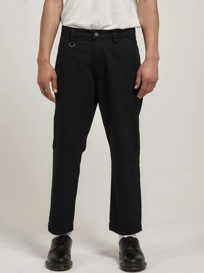 Thrills Union Work Pant - Black