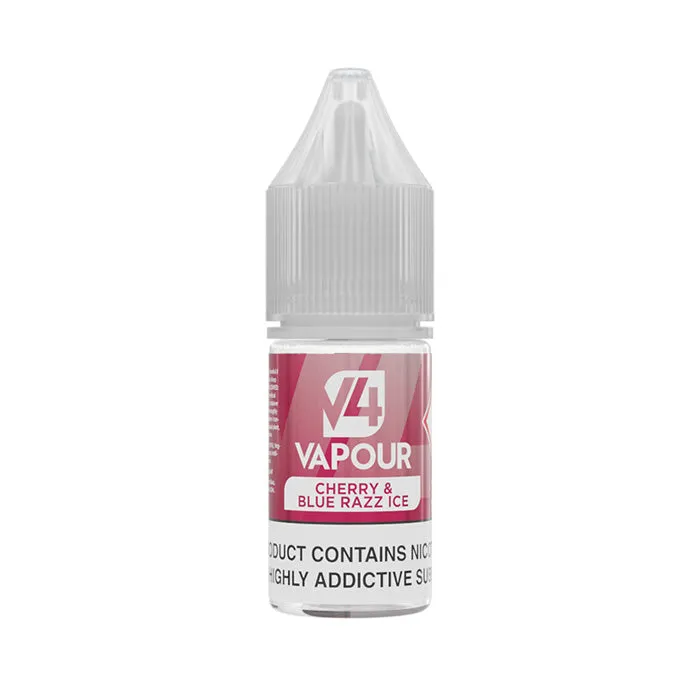 V4 Vapour Cherry & Blue Razz Ice 10ml E-Liquid