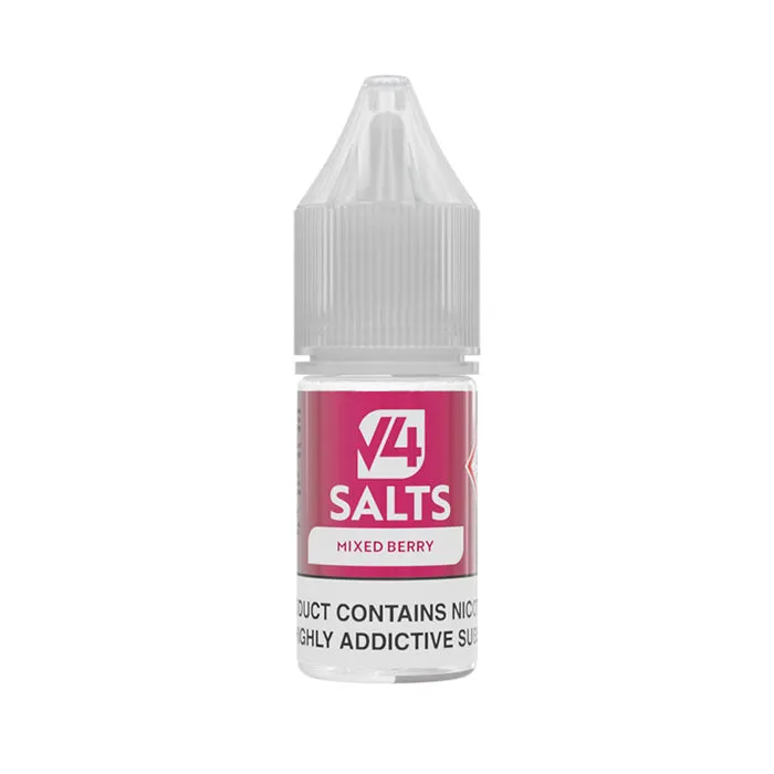 V4 Vapour Mixed Berry 10ml Nic Salt E-Liquid