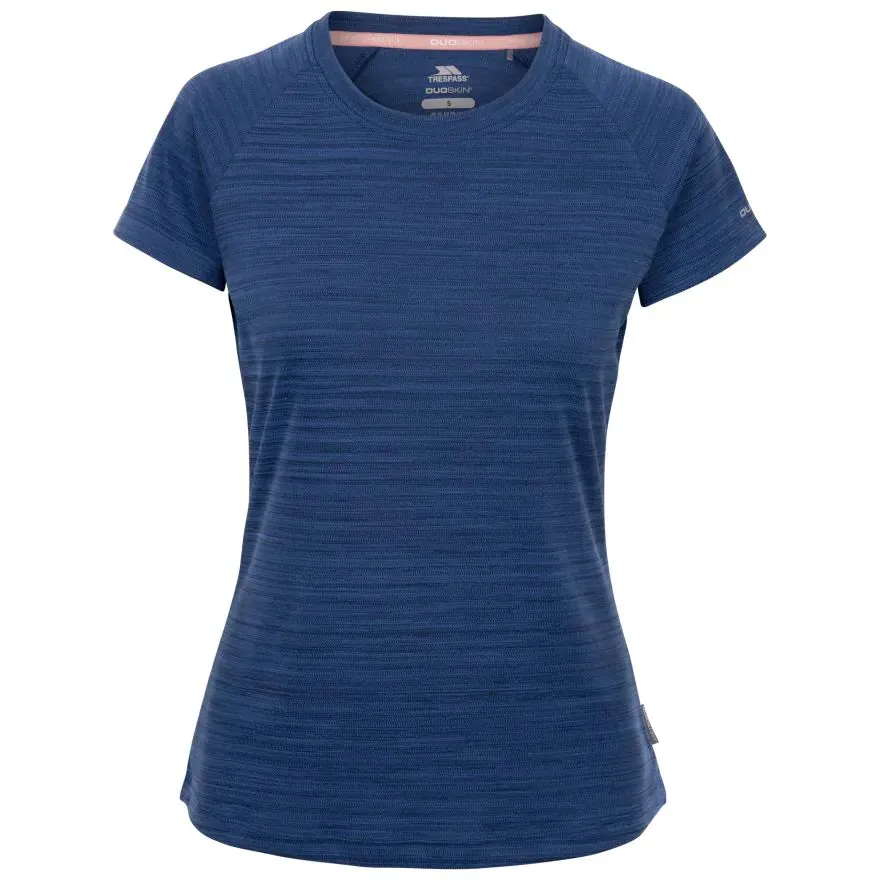 Vickland Women's Active T-Shirt in Navy Marl