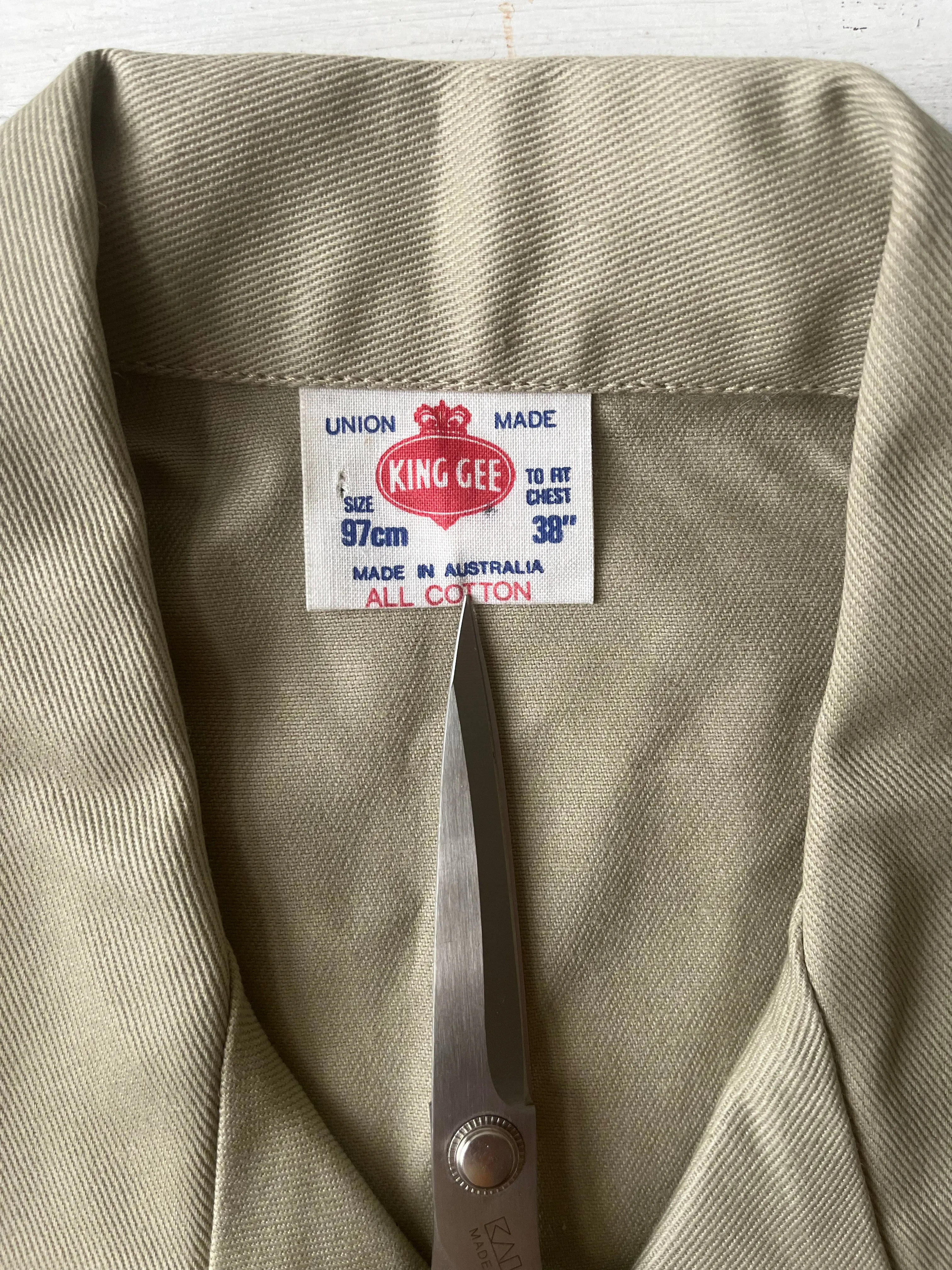 Vintage King Gee workwear jacket, Medium