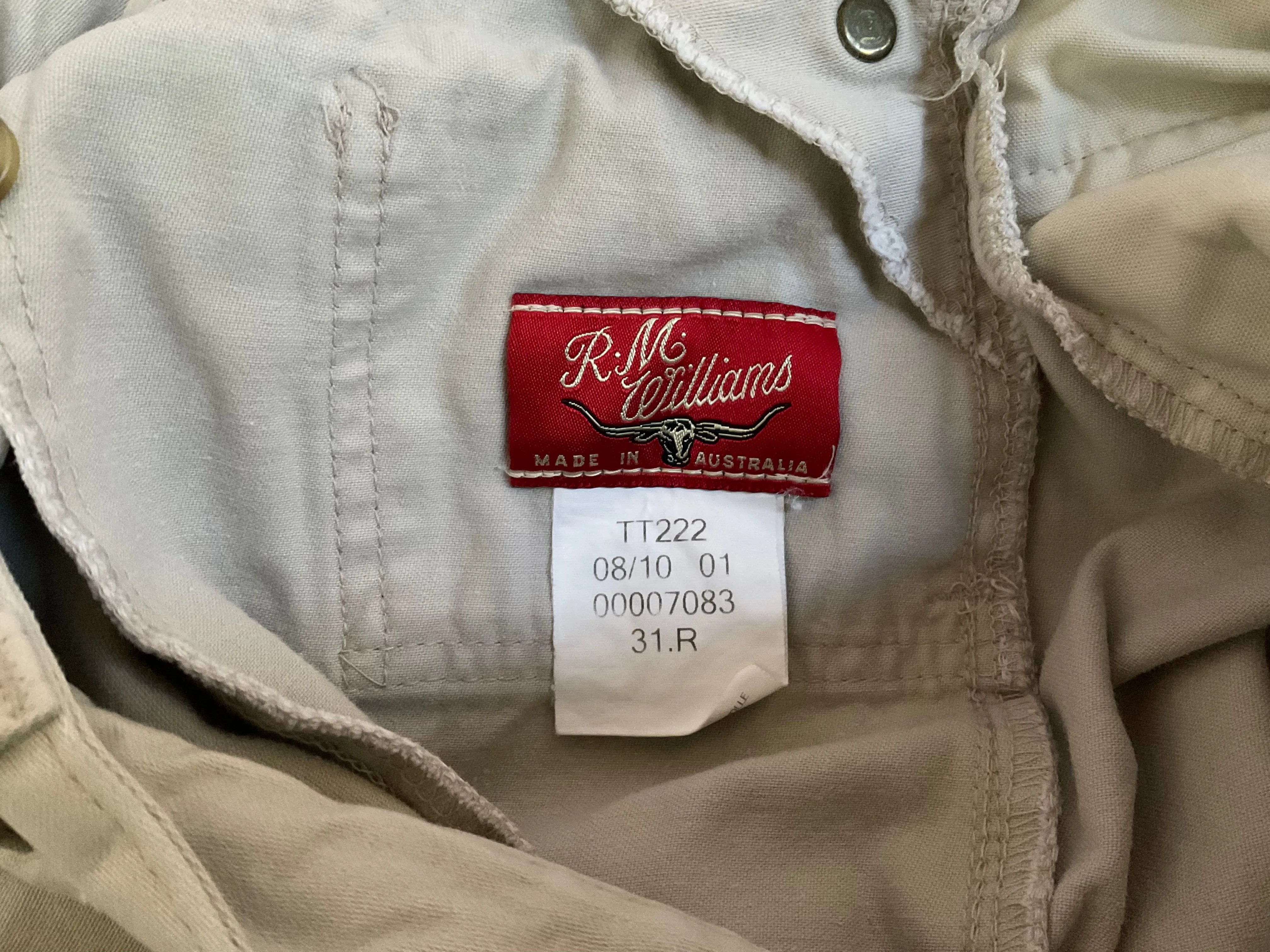 Vintage RM Williams moleskin trousers, 31”