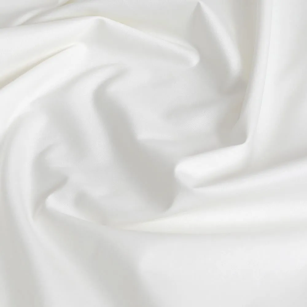 White Gabardine Fabric 5579